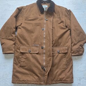 L.L. Bean Vintage Barn Field Coat Heavy Duty Jacket Mens Large Tall LT